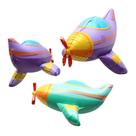 Balões metalizados em forma de avião 3D, 3 peças, 72x62cm, para festa