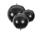 Balões metalizados Melody Fantasy Black 14 unidades 22 polegadas 15 polegadas 10 polegadas