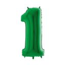Balões Número - Verde 35cm