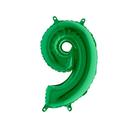Balões Número - Verde 35cm