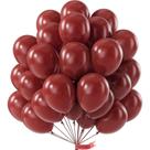 Balões PartyWoo Ruby Red de 12 polegadas, 101 peças para decoração