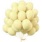 Balões Pastel Amarelo 12 Polegadas - 50 Unidades para Decoração de Festa Balões Pastel Amarelo 12 Polegadas - 50 Unidades para Decoração de Festa