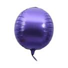 Balões Redondos Dourados 4D De 22 Polegadas Verde E Roxo Com Franjas, 20 Peças, Decoração Para