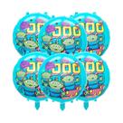 Balões Toy Story 6pcs Conjunto De Balões De Alumínio Disney Buzz Lightyear Woody Para Crianças