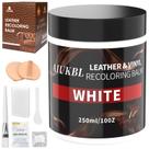 Bálsamo de recoloração de couro AIUKBL Leather Color Restorer White