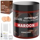 Bálsamo de recoloração de couro AIUKBL Leather Dye Maroon