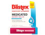 Bálsamo Labial Blistex Medicado Frutas Vermelhas SPF 15 4 g Pacote com 7