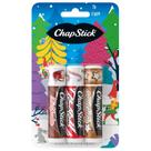 Bálsamo labial ChapStick Holiday, pack de 3, 4 g cada uno