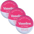 Bálsamo labial com vaselina Lip Therapy Rosy Lips, pacote com 3 unidades, 18 ml Bálsamo labial com vaselina Lip Therapy Rosy Lips, pacote com 3 unidades, 18 ml