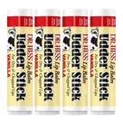 Bálsamo labial Dr. Hess Original Udder Stick SPF com Jojoba, pacote com 4