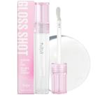 Bálsamo labial Kaja Gloss Shot 01 Crystal Clear 4 mL com óleo de jojoba Bálsamo labial Kaja Gloss Shot 01 Crystal Clear 4 mL com óleo de jojoba