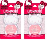 Bálsamo Labial Lip Smacker Hello Kitty Sabor Gomita de Durazno Paquete de 2