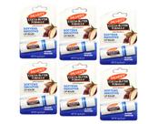 Bálsamo labial Palmer's Cocoa Butter Fórmula Hidratante de 4,2 ml (pacote com 6)