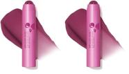 Bálsamo labial Revlon Kiss tinted com hidratação duradoura SPF20, pacote com 2 Bálsamo labial Revlon Kiss tinted com hidratação duradoura SPF20, pacote com 2