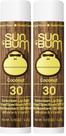 Bálsamo Labial Sun Bum FPS 30 Coco Aloe Vera Vitamina E 2 Unidades