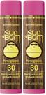 Bálsamo labial Sun Bum FPS 30 Romã Aloe Vera Vitamina E - Kit com 2