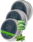 Bálsamo labial The Ilex Wood, erva-cidreira vegana e hortelã 10 mL x 3