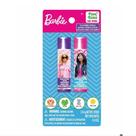 Bálsamo labial Townley Girl Barbie 2 azul mirtilo e algodão rosa