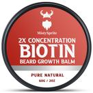 Bálsamo para Barba MistySprite 2X - 60ml com Biotina e Aroma de Baunilha