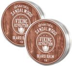 Bálsamo para Barba Viking Revolution - Pacote com 2 Unidades - Aroma Sândalo