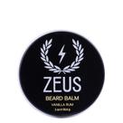 Bálsamo para barba ZEUS Cera de abelha natural e manteiga de karité 60ml de rum de baunilha