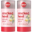 Bálsamo para Pés Onyx Professional Reparação de Calcanhar Rachado 70 g - 2 Unidades