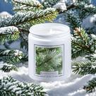 Bálsamo perfumado de pinho Candle Homsolver para o Natal 200mL