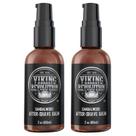 Bálsamo pós-barba Viking Revolution Luxury Soothes Masculino, pacote com 2 Bálsamo pós-barba Viking Revolution Luxury Soothes Masculino, pacote com 2