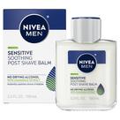 Bálsamo pós-barbear Nivea Men Sensitive com frasco de 100 ml de vitamina E