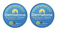 Bálsamo protetor de pele Dermatone Classic Tin, pacote com 2 unidades, 15 ml SPF23