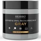 Bálsamo recolorante de couro SEISSO para móveis cinza 240mL
