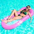 Balsas infláveis Pool Float ZHUYNXIR Float Hammock para adultos
