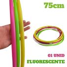 Bambolês Infantil FLUORESCENTE NEON Exercicios Fitness Colorido 75cm Reforçado NOVIDADE
