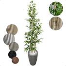 Bambu Artificial 2 Metros Japones Grande Vaso Decoração Bambu Artificial 2 Metros Japones Grande Vaso Decoração