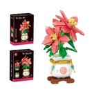 Bambu Da Sorte, Orquídea E Bonsai: Plantas Artificiais MOC Em Blocos De Montar Para Decoração Bambu Da Sorte, Orquídea E Bonsai: Plantas Artificiais MOC Em Blocos De Montar Para Decoração