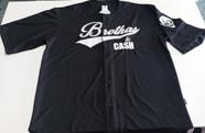 Bamiseta de Basebol Brothas And Cash