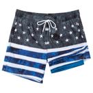 Bañador de Hombre SURF CUZ, Forro Compresivo, Bolsillos con Cremallera, Talle 5"