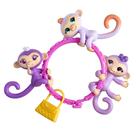 Banana de brinquedo WowWee Fingerlings Minis-Series 1-5 com 3 bonecos