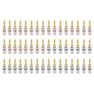 Banana Plug Nakamichi Excel Series, banhado a ouro 24k, 48 unidades