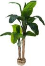 Bananeira Artificial Grande 1,60mt Folhas Árvore Decoração Bananeira Artificial Grande 1,60mt Folhas Árvore Decoração