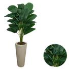 Bananeira Artificial Grande Com Vaso Pilão Vite Decoracao - Bananeira Artificial Grande Com Vaso Pilão Vite Decoracao -