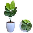 Bananeira Artificial Premium E Vaso Bojo Completo Decoração Bananeira Artificial Premium E Vaso Bojo Completo Decoração