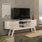 Bancada 183cm 2 Portas Para TV Até 75 Polegadas Valência Madetec
