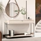 Bancada Baton Rouge Off White Preto Bancada Baton Rouge Off White Preto