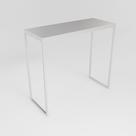 Bancada Cozinha Balcão Gourmet Branco 120cm Tampo Branco