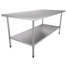 Bancada De Apoio Total Inox 1,80m X 0,70m Bai 1800/700 - Metalcubas