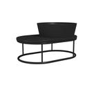 Bancada de Banheiro Suspensa Redonda Iron 60x37cm