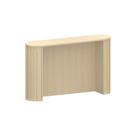Bancada De Cozinha Para Ilha 100% Mdf Com Tampo 164cm Aura Carvalho