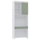 Bancada de Estudos Modulada 90cm 1 Porta Alpes Luciane Móveis Bancada de Estudos Modulada 90cm 1 Porta Alpes Luciane Móveis