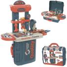 Bancada De Ferramentas Infantil Didática Educativa Com Kit Ferramentas Brinquedo Ferramentas Parafusos Oficina Criança Faz de Conta Kizumba Bancada De Ferramentas Infantil Didática Educativa Com Kit Ferramentas Brinquedo Ferramentas Parafusos Oficina Criança Faz de Conta Kizumba